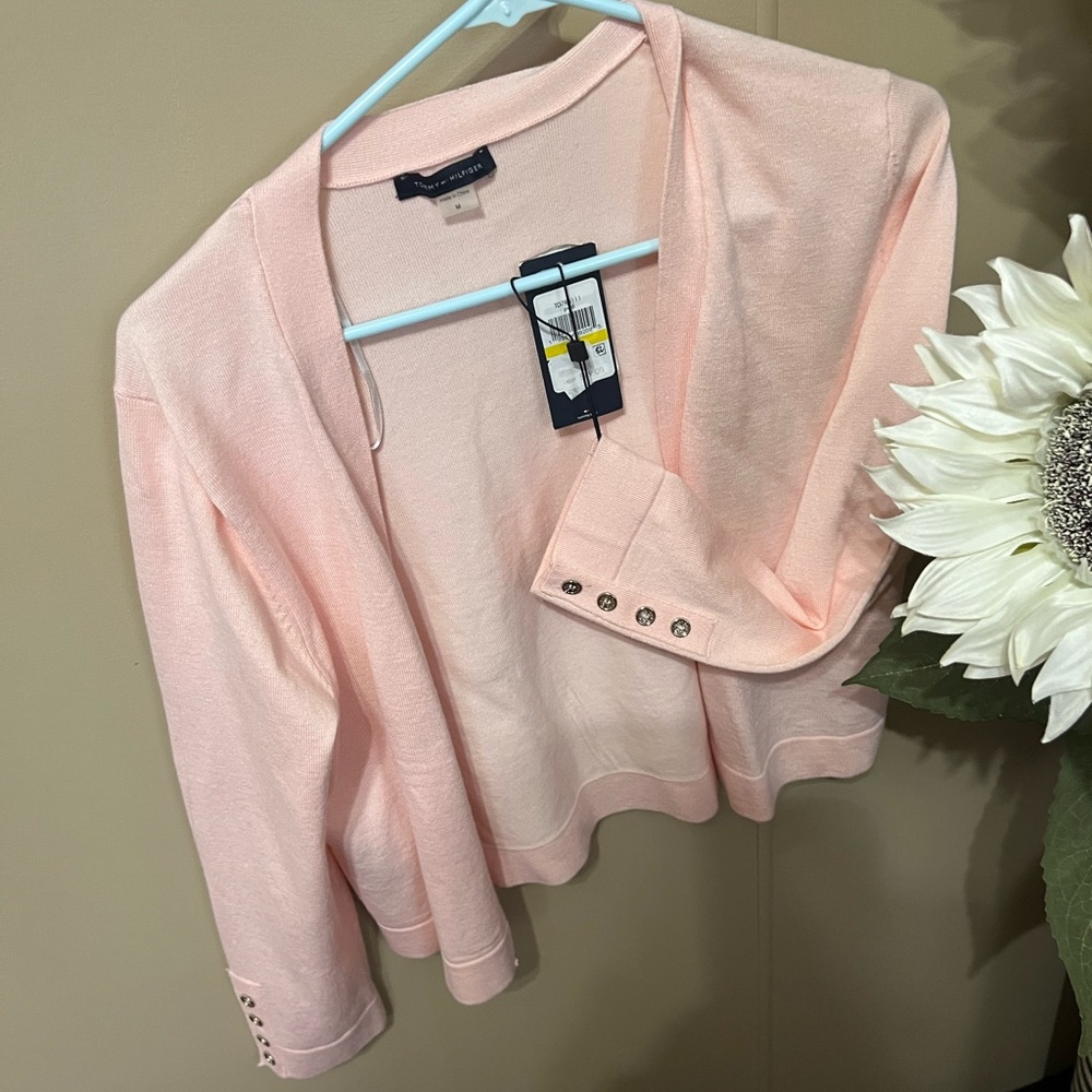 Tommy Hilfiger Soft Pink Knit Top